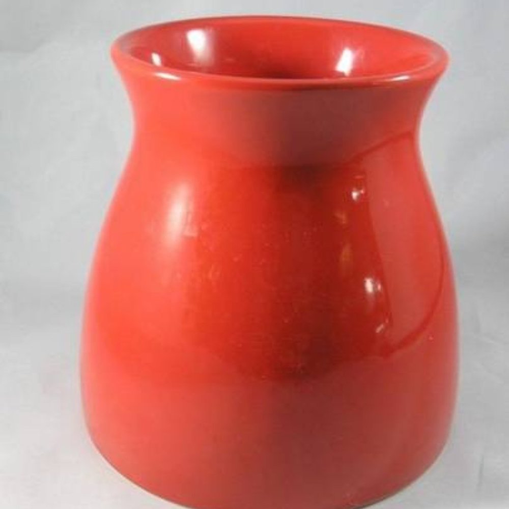 Edible Arrangements Red Ceramic VASE